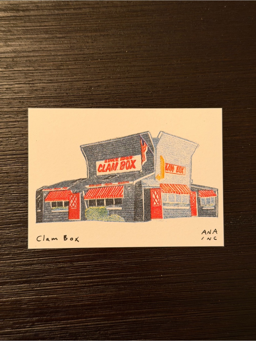 Clam Box Mini Print - Inciardi - Picture 2 of 2